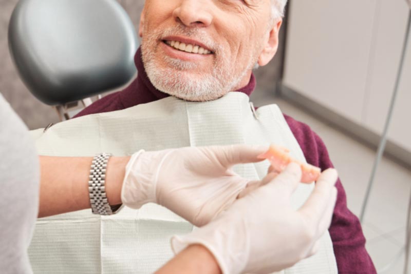 入れ歯治療説明イメージ